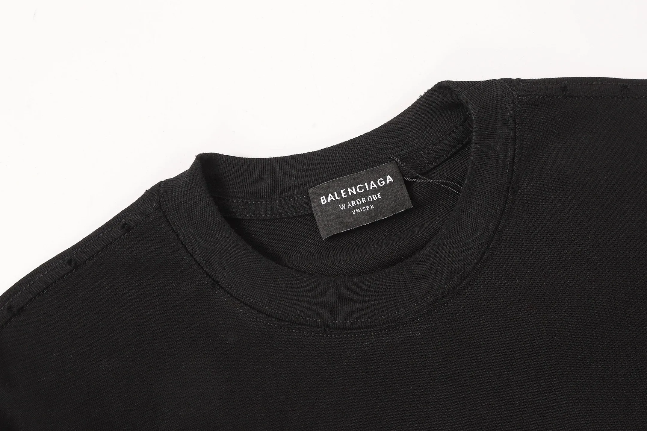 💓 P85💰 【 Quality】 ：9018# ：Black White Size：S XXL 【 . Quality】 Balenciaga Quality 320 T Classic 2026ss Quality Versatile Quality